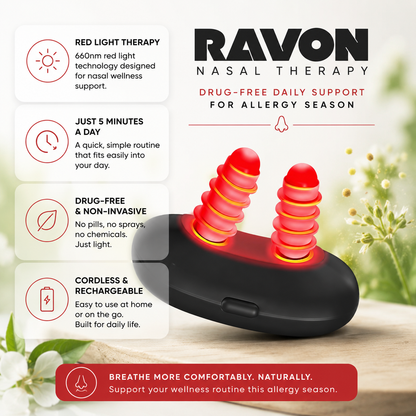 RAVON™ - Red Light Nasal Therapy