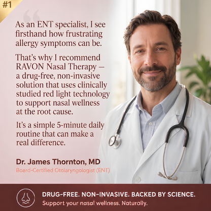 RAVON™ - Red Light Nasal Therapy